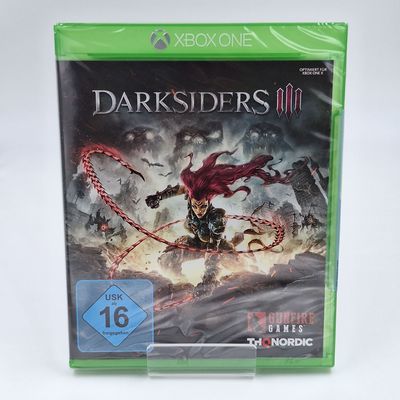 Darksiders III Xbox One Neu OVP Original versiegelt Originalfoto Cover Vorderseite