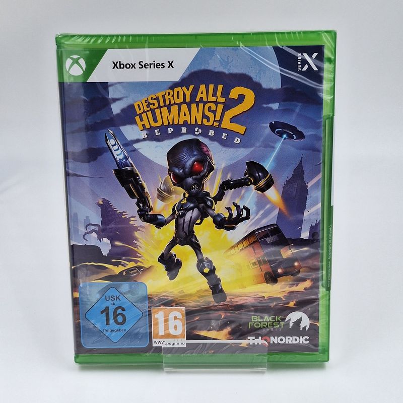 Destroy All Humans! 2 – Reprobed [Xbox Series X] – Neu & OVP (sealed)