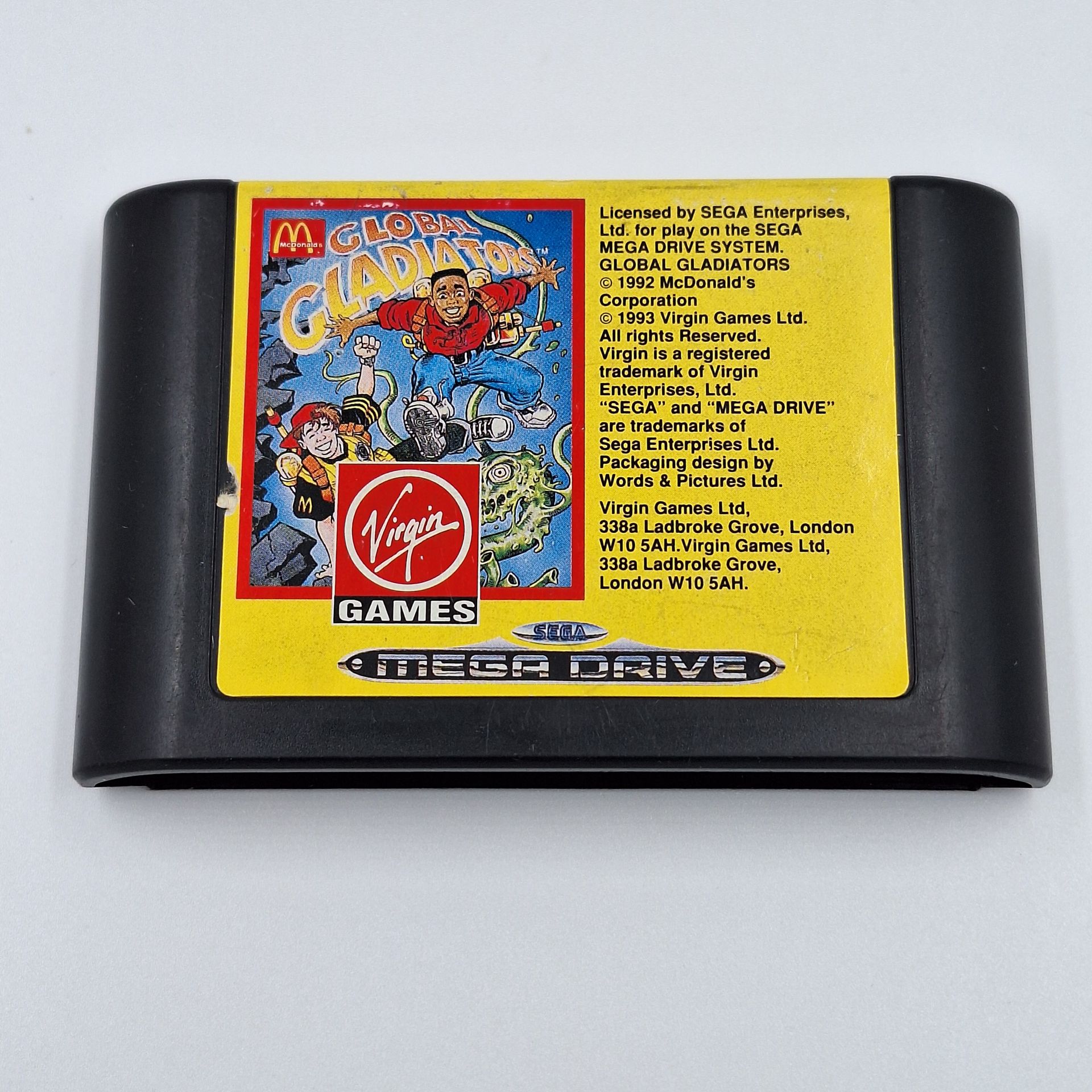 Global Gladiators Sega Mega Drive PAL gebraucht Spielmodul