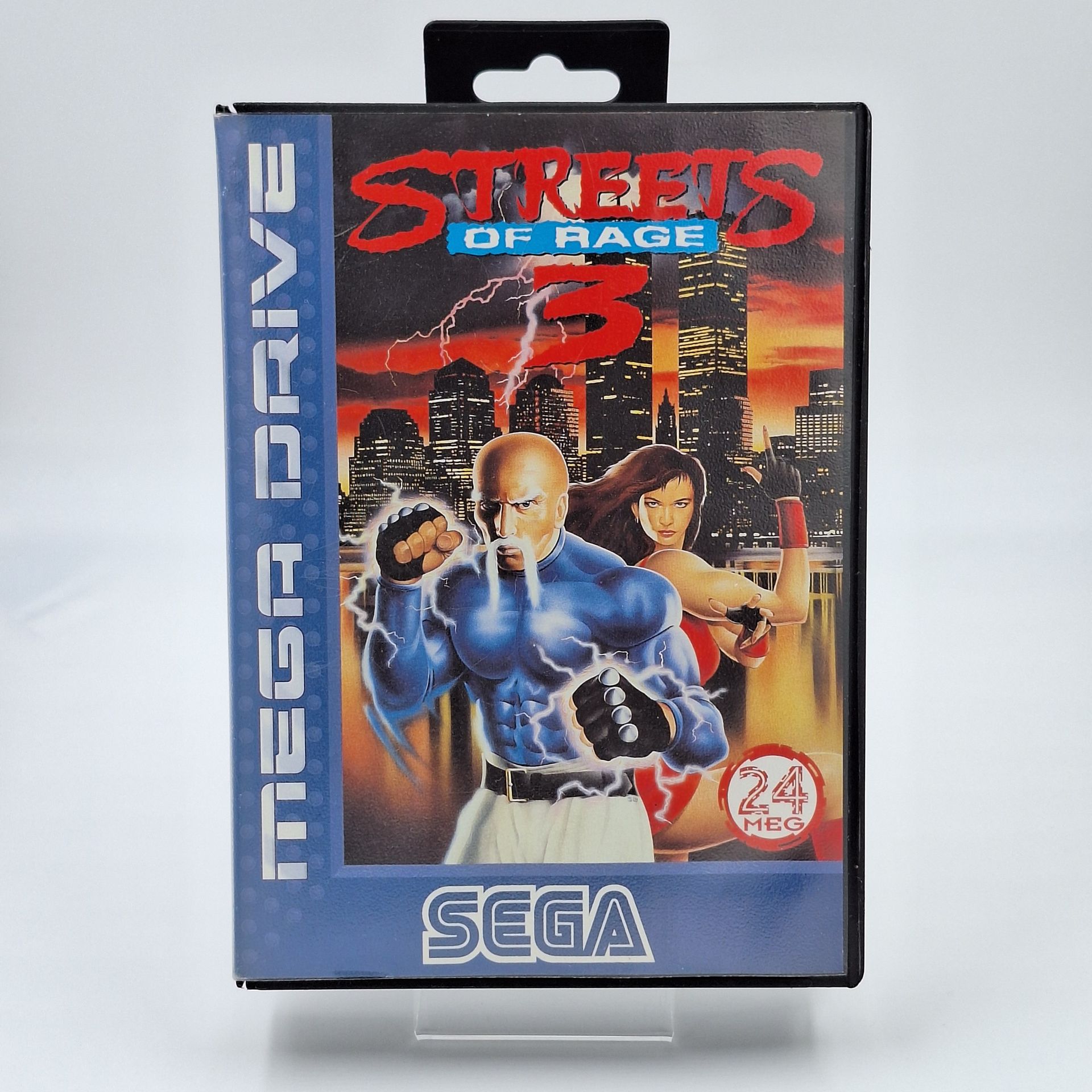 Streets of Rage 3 Sega Mega Drive gebraucht komplett mit OVP und Anleitung