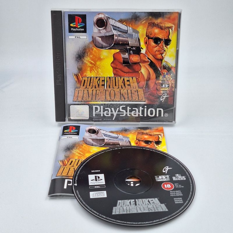 Duke Nukem Time to Kill PlayStation PS1 gebraucht komplett mit OVP und Anleitung