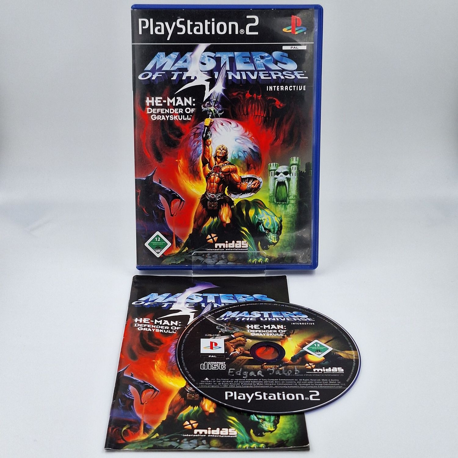 Masters of the Universe He-Man Defender of Grayskull PlayStation 2 gebraucht komplett mit OVP und Anleitung
