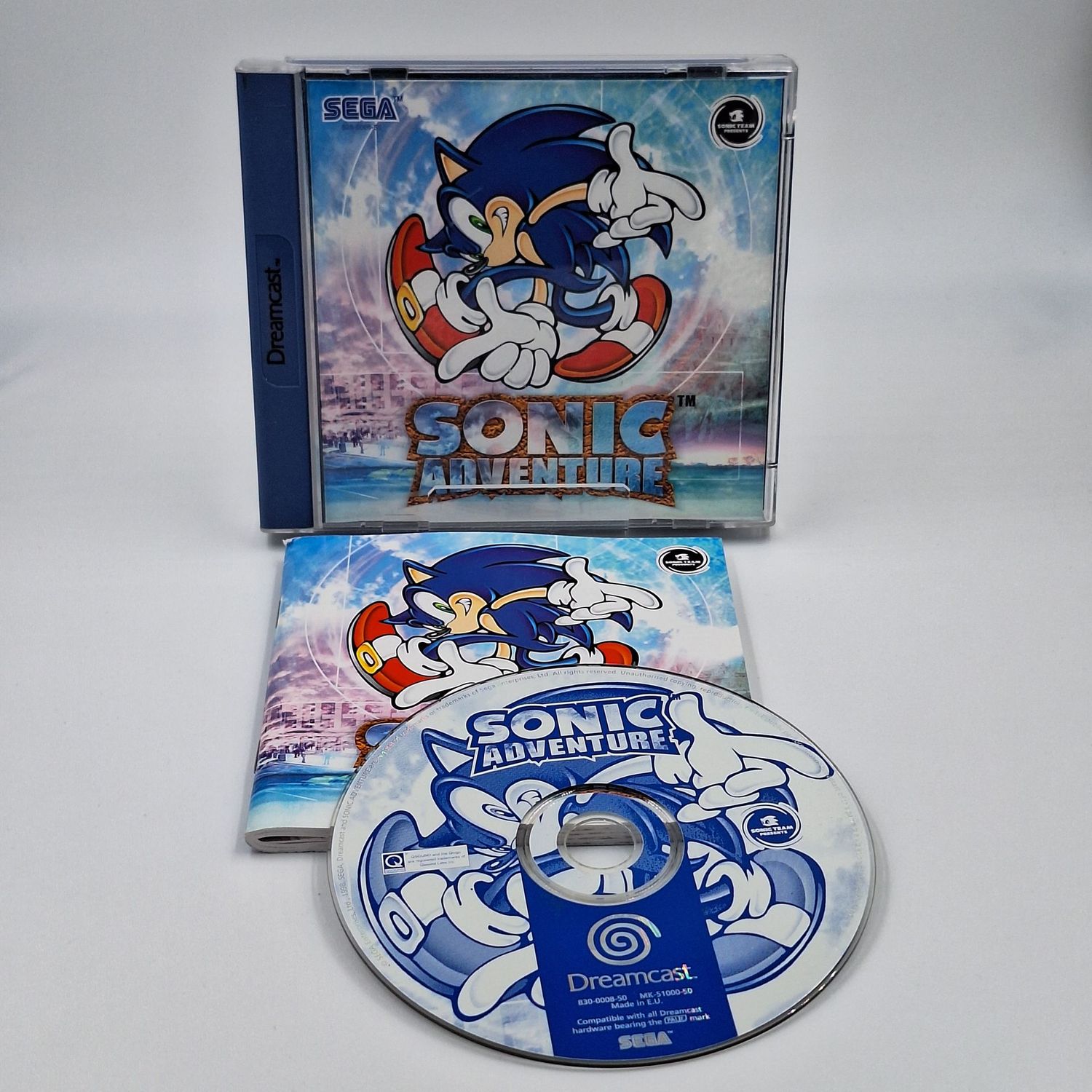 Sonic Adventure Sega Dreamcast gebraucht komplett mit OVP und Anleitung