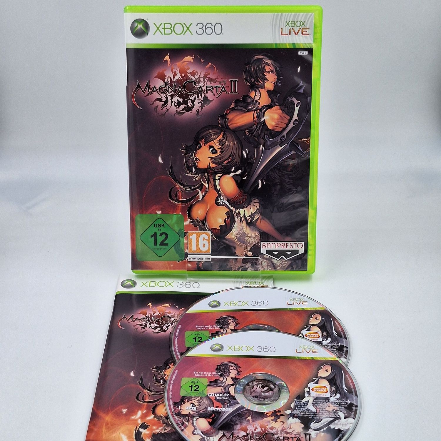 Magna Carta II Xbox 360 gebraucht komplett mit OVP und Anleitung