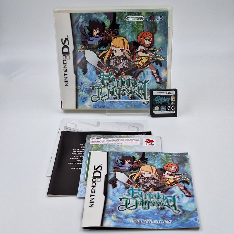 Etrian Odyssey Nintendo DS gebraucht komplett mit OVP und Anleitung