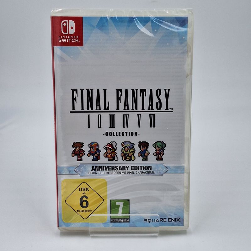 Final Fantasy I II III IV V VI Anniversary Edition Nintendo Switch neu OVP
