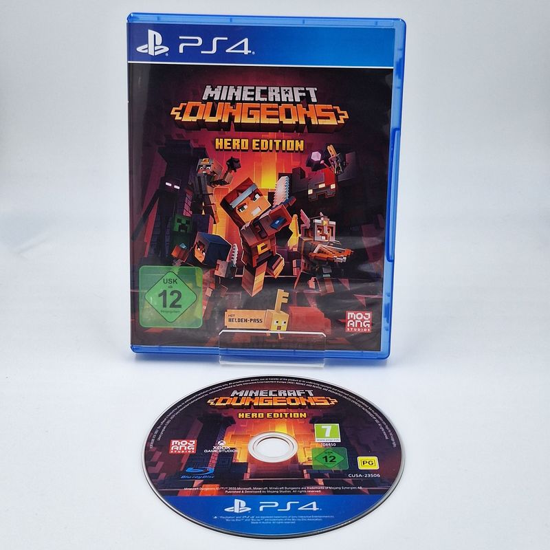 Minecraft Dungeons Hero Edition PlayStation 4 PS4 gebraucht mit OVP