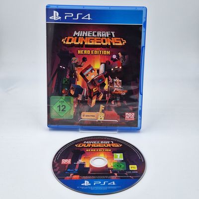 Minecraft Dungeons Hero Edition PlayStation 4 PS4 gebraucht mit OVP