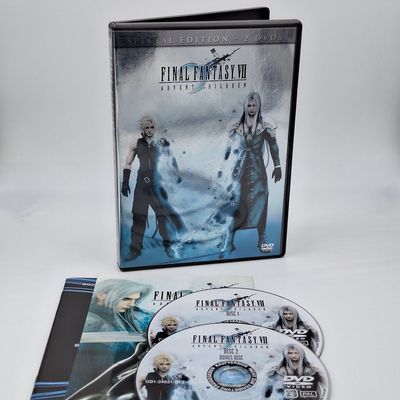 Final Fantasy VII Advent Children Special Edition 2 DVDs gebraucht komplett