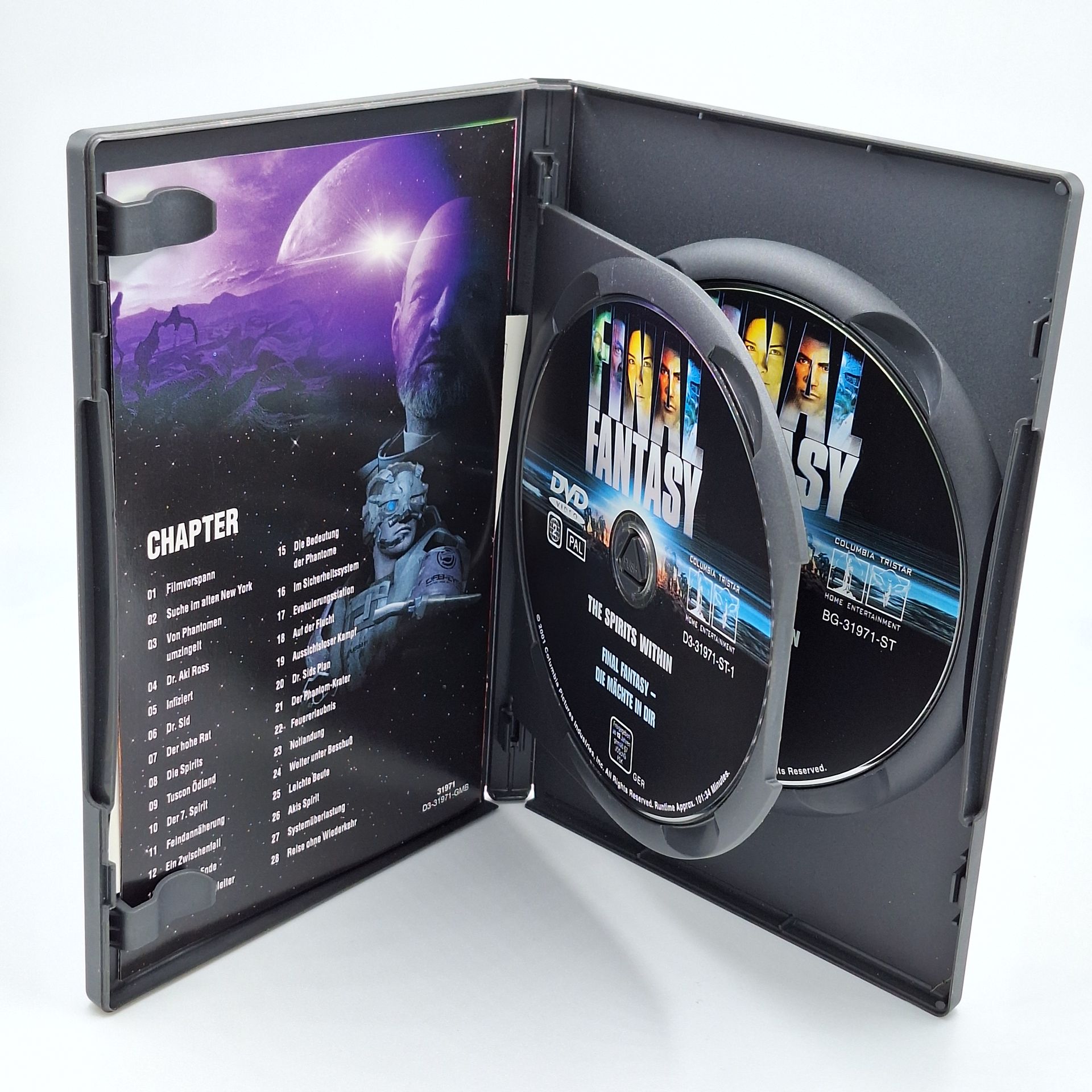 Final Fantasy Die Mächte in dir DVD 2 DVDs gebraucht komplett