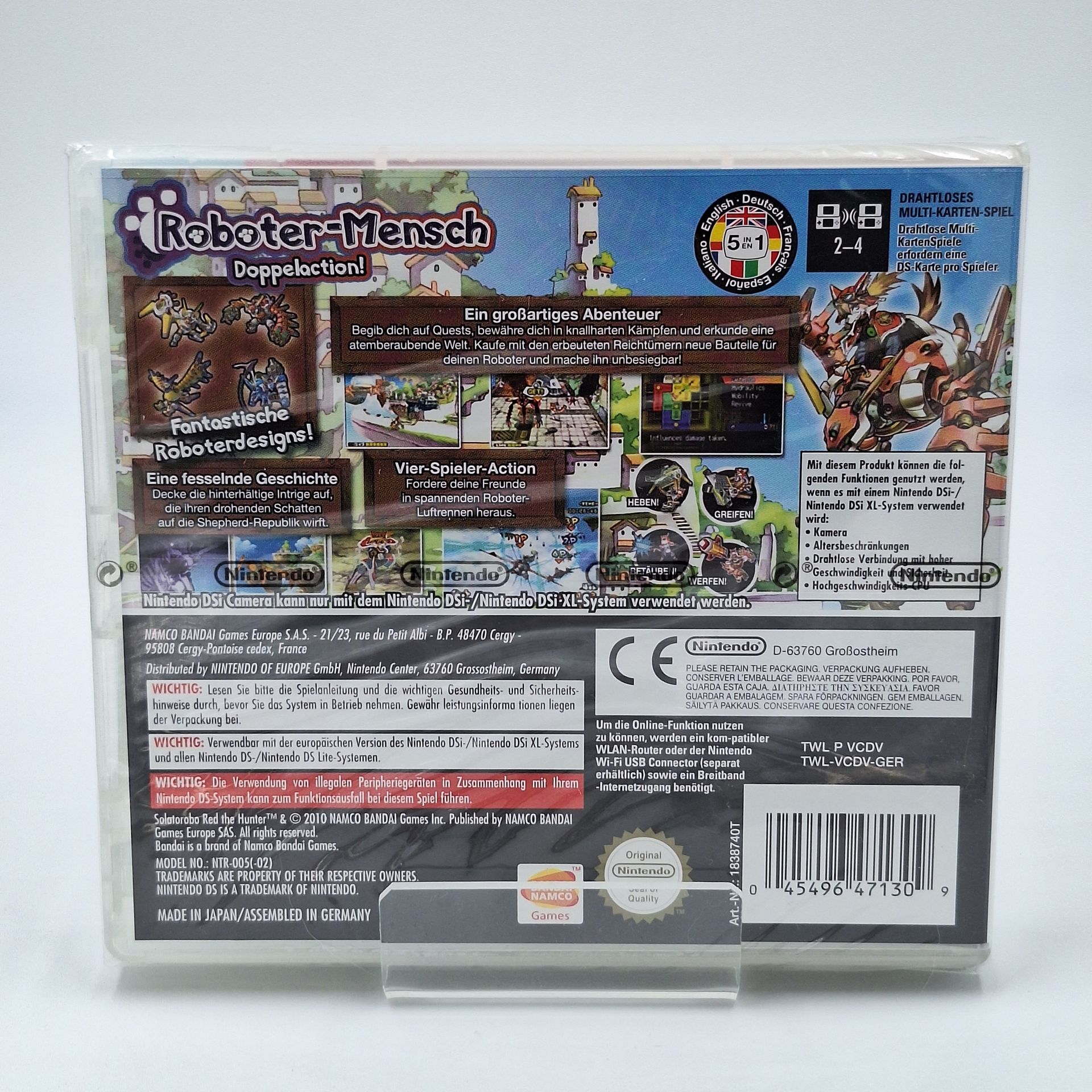 Solatorobo Red the Hunter Nintendo DS neu OVP Sealed
