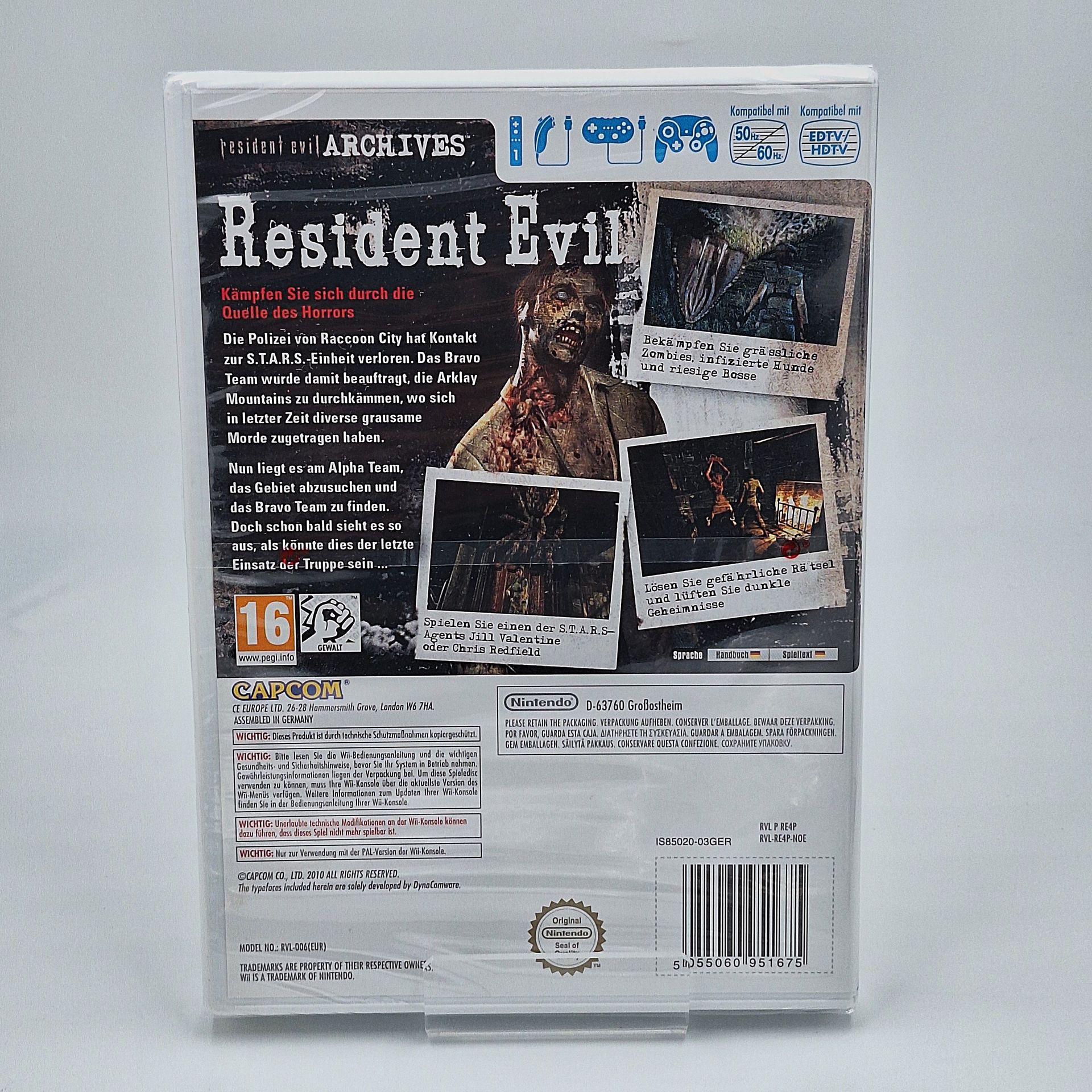 Resident Evil Archives Resident Evil Nintendo Wii neu OVP