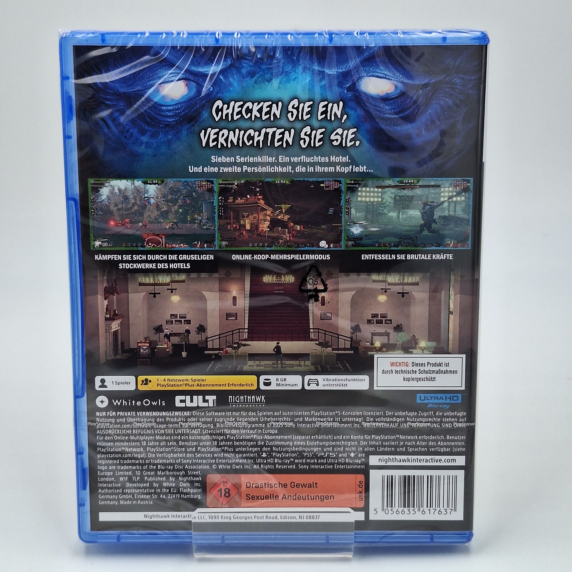 HOTEL BARCELONA PlayStation 5 PS5 Spiel neu und OVP