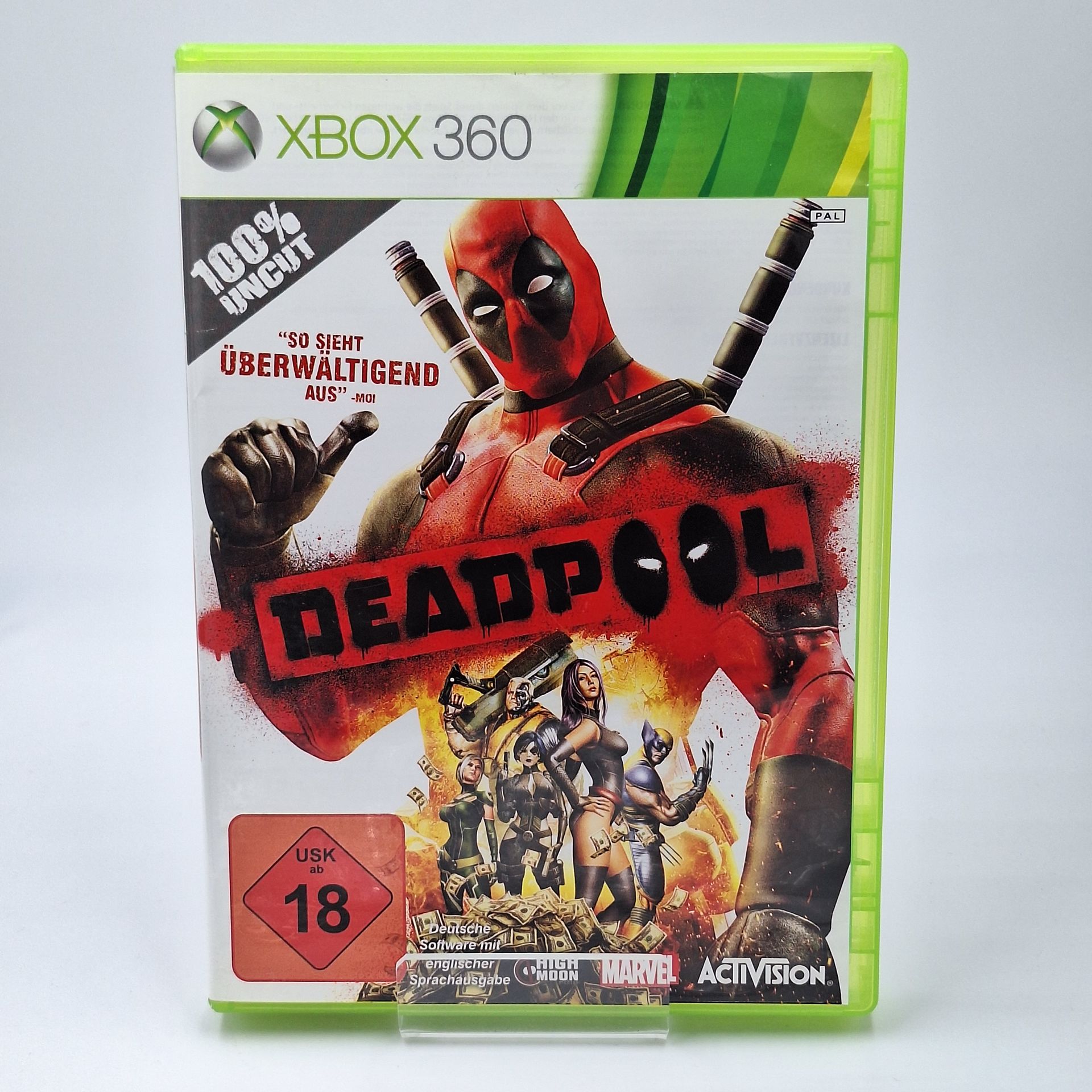 Deadpool Xbox 360 Spiel gebraucht geprüft in OVP