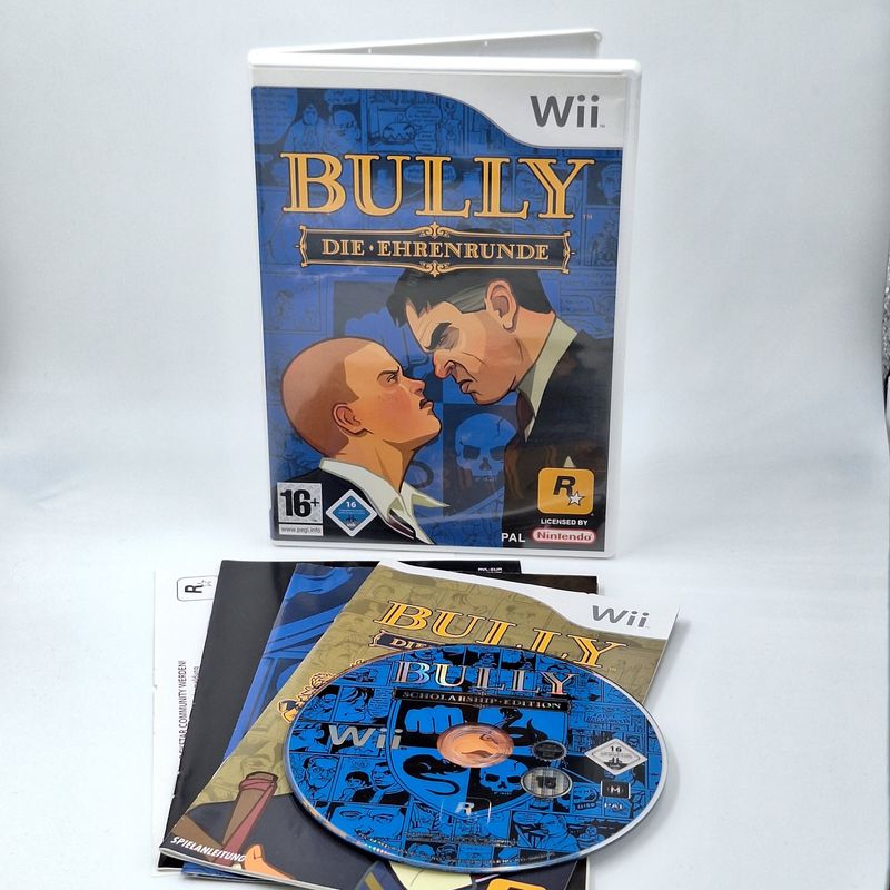 Bully: Die Ehrenrunde für Nintendo Wii – gebraucht & geprüft mit Originalverpackung und Anleitung kaufen