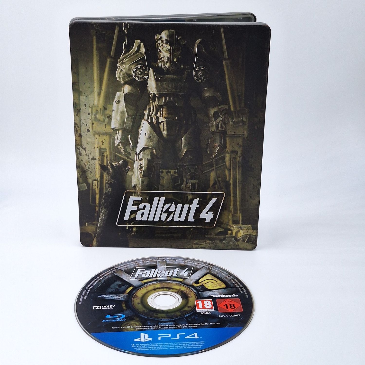 Fallout 4 Limited Steelbook Edition PS4 gebraucht und geprüft mit Steelbook und Rostpatina kaufen