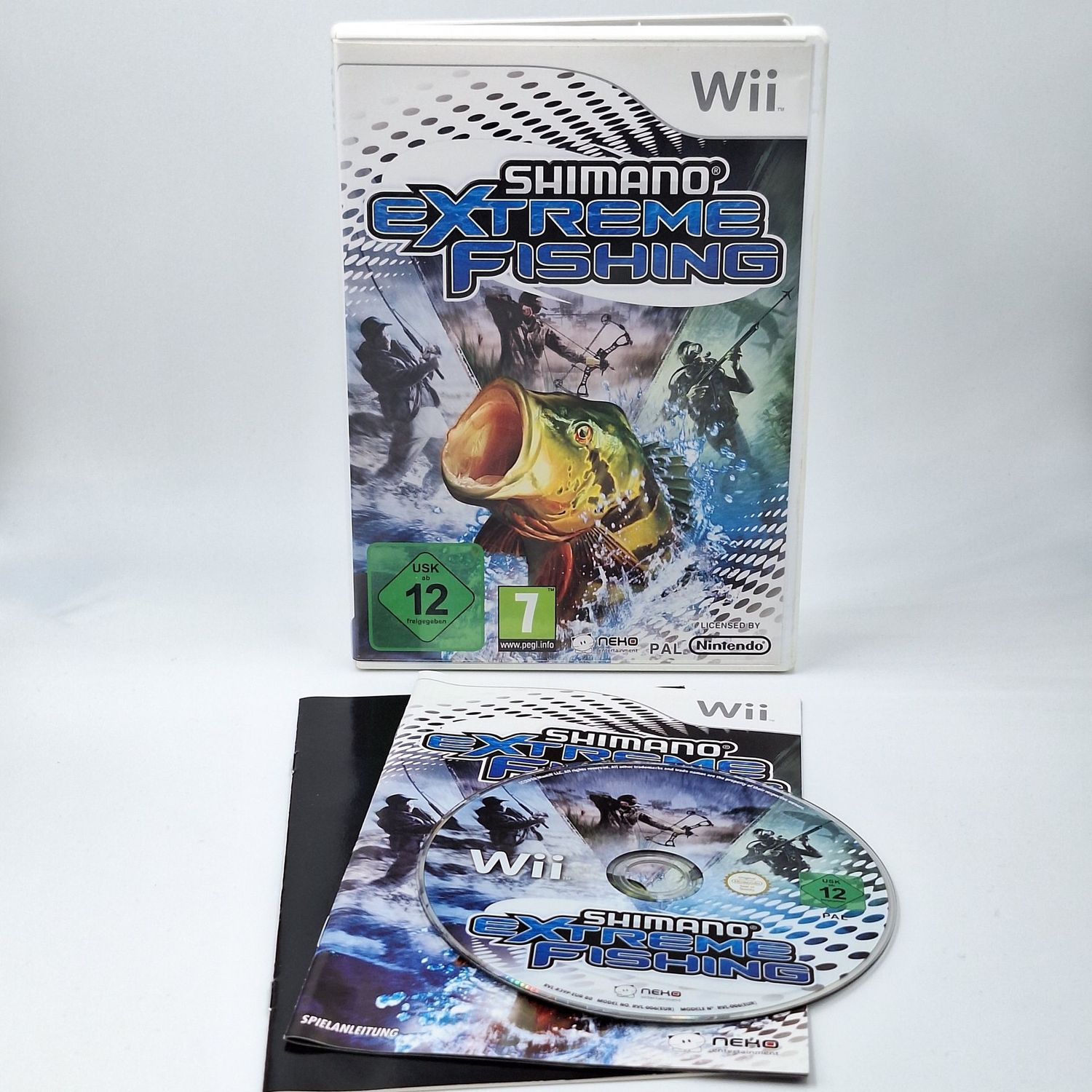 Shimano Extreme Fishing für Nintendo Wii – gebraucht & geprüft mit Originalverpackung und Anleitung kaufen