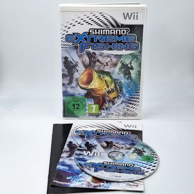 Shimano Extreme Fishing für Nintendo Wii – gebraucht & geprüft mit Originalverpackung und Anleitung kaufen