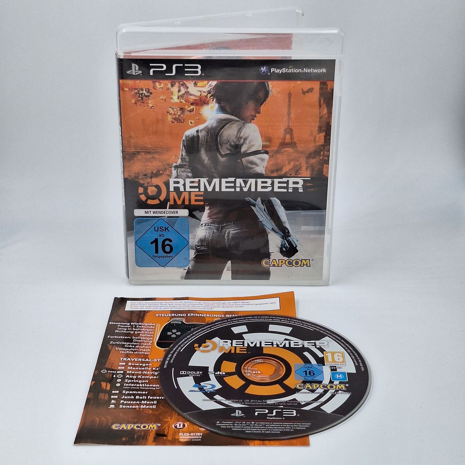 Remember Me für PlayStation 3 – gebraucht & geprüft in OVP mit Anleitung kaufen
