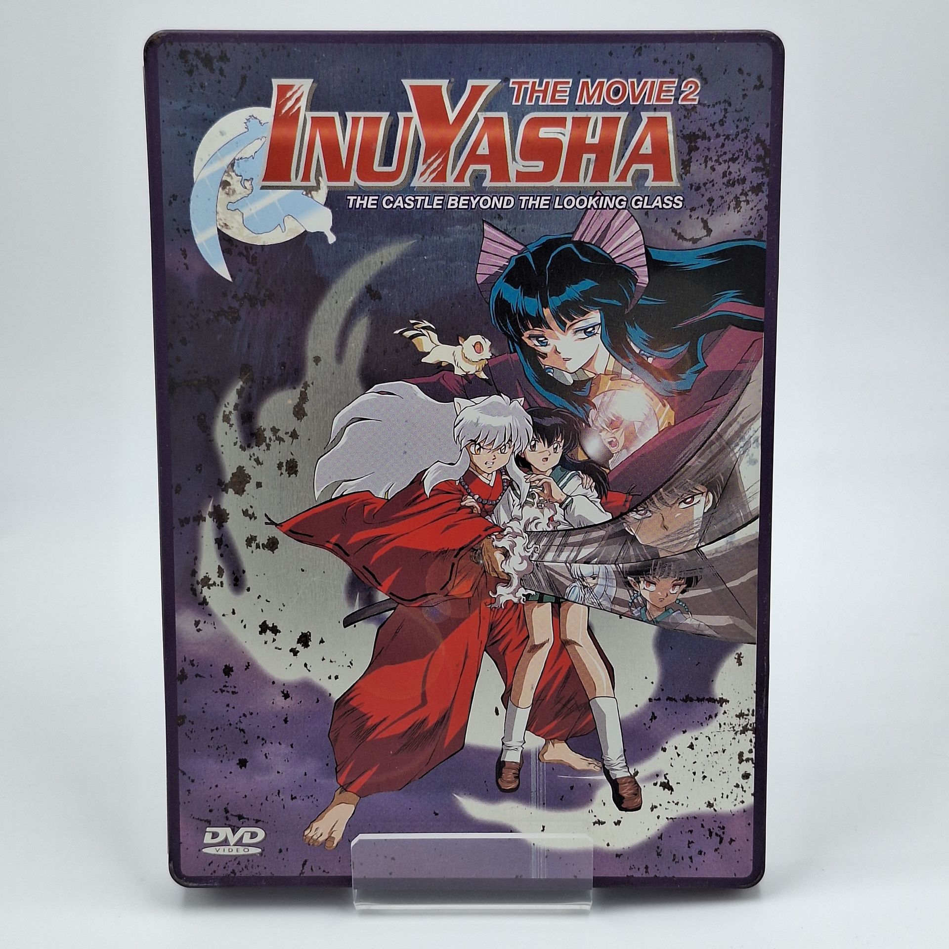InuYasha the Movie 2 The Castle Beyond the Looking Glass DVD im Steelbook mit Rostpatina und Beilagen