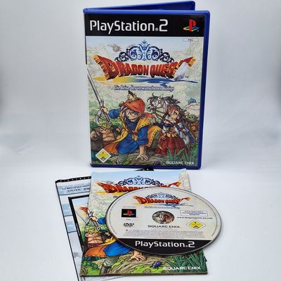 Dragon Quest VIII Die Reise des verwunschenen Königs PS2 Spiel in Originalverpackung mit Anleitung
