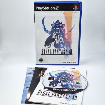 Final Fantasy XII PS2 Spiel in Originalverpackung mit Anleitung