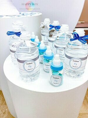 Mini bouteilles d'eau personnalisées
