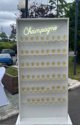 Mur à champagne