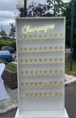 Mur à champagne