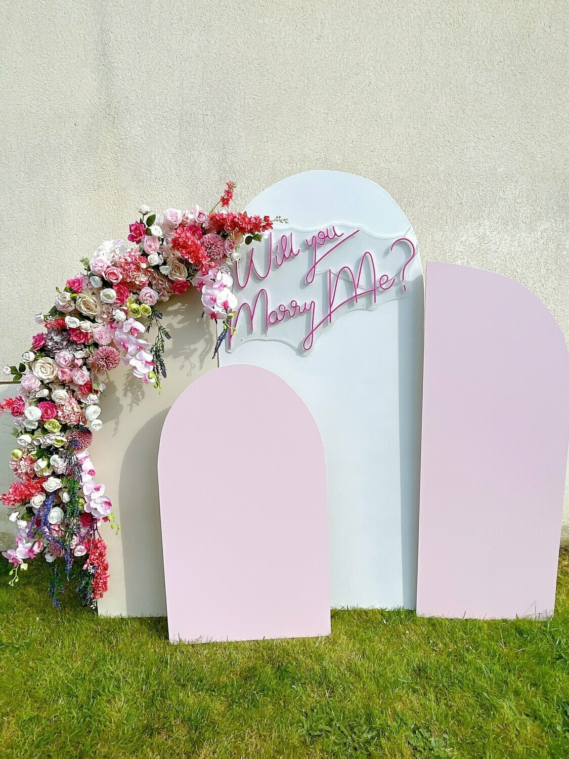 Décoration en fleurs pour arche Décoration en fleurs pour arche