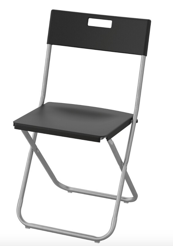 Chaises pliantes