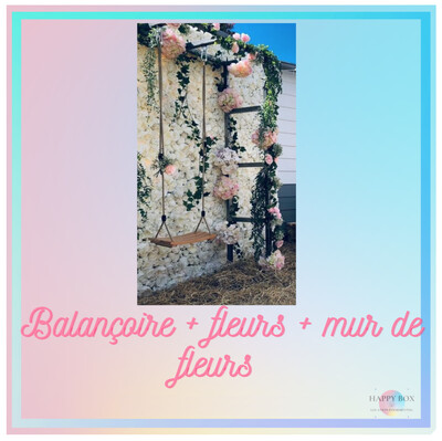 #PACK 2 - Balançoire + fleurs + mur de fleurs #PACK 2 - Balançoire + fleurs + mur de fleurs