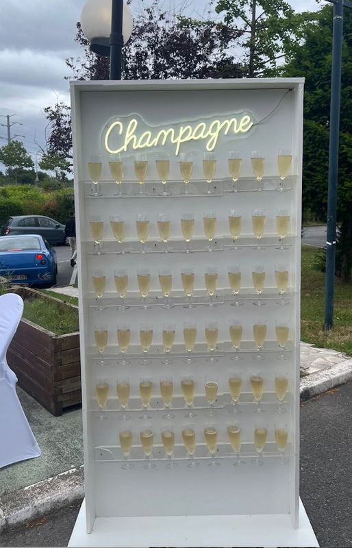 Mur à champagne Mur à champagne