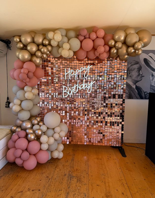 Mur à sequin - Rose gold Mur à sequin - Rose gold