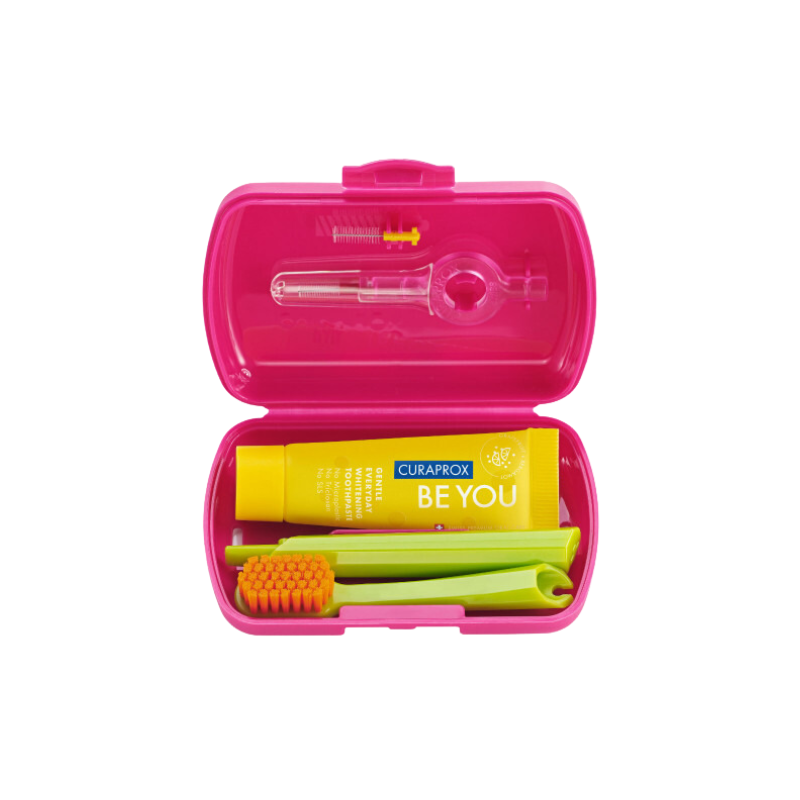 Curaprox Travel-Set rot