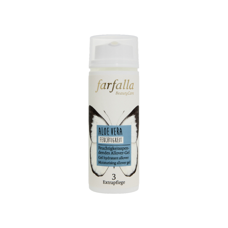 Farfalla Aloe Vera Feuchtigkeitsspendendes Allover-Gel Feuchtigkeit 50 ml