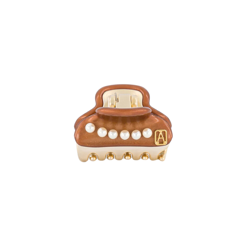 Alexandre de Paris Vendôme 3 cm Baby Haarklammer 1 Linie Perlen