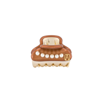 Alexandre de Paris Vendôme 3 cm Baby Haarklammer 1 Linie Perlen