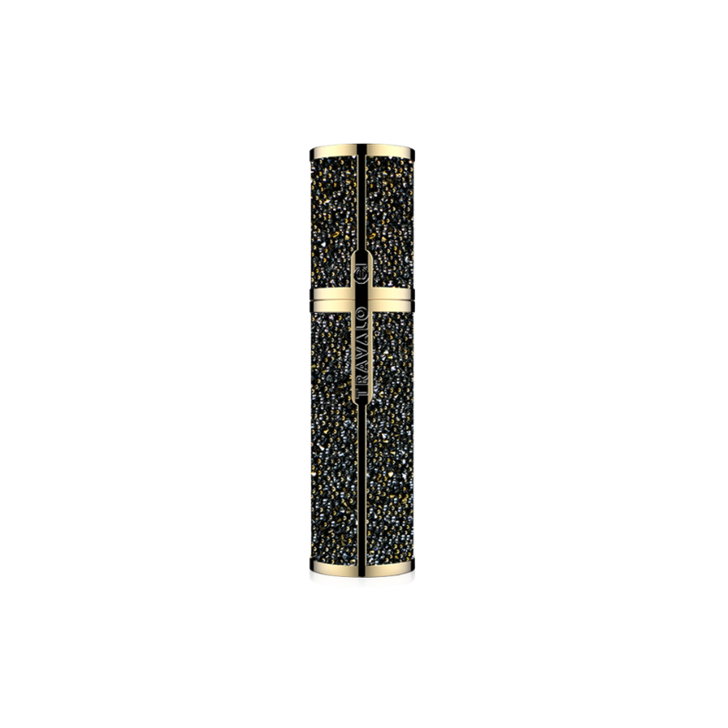 Travalo Milano Couture Dorado Parfümzerstäuber mit Swarovski Crystals