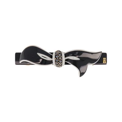 Alexandre de Paris Noeud Royal Barrette 8 cm Noeud Strass