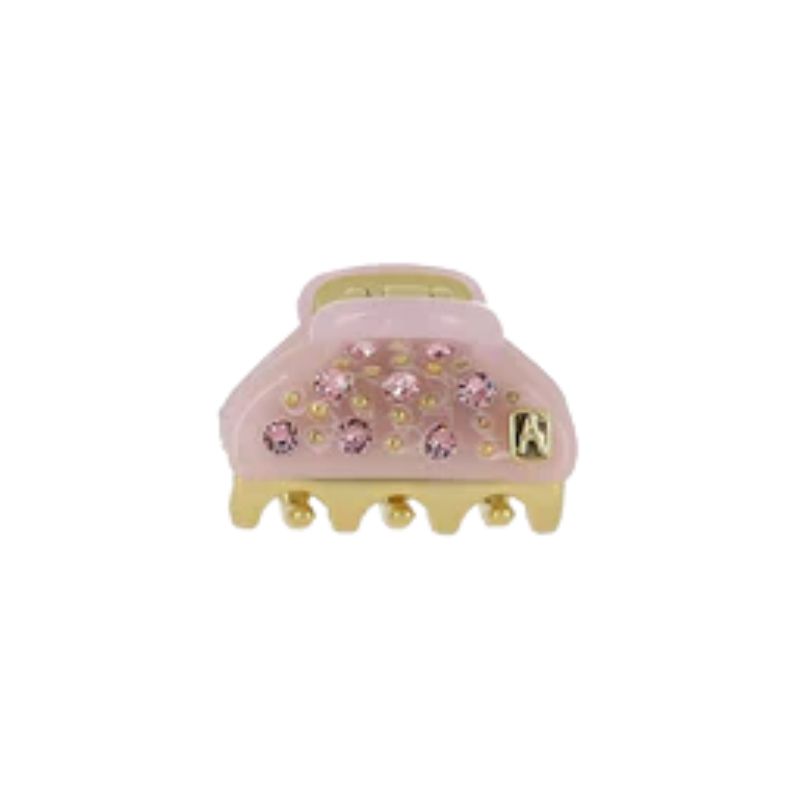 Alexandre de Paris Toute Une Histoire Pinces Vendome Micro Strass rosa 2 Stück