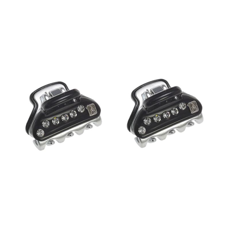 Alexandre de Paris Pinces Vendome XS 1.8 cm 1 Ligne Strass Alexandre de Paris Pinces Vendome XS 1.8 cm 1 Ligne Strass