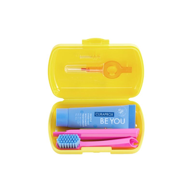 Curaprox Travel-Set gelb