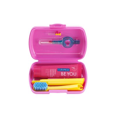 Curaprox Travel-Set rosa