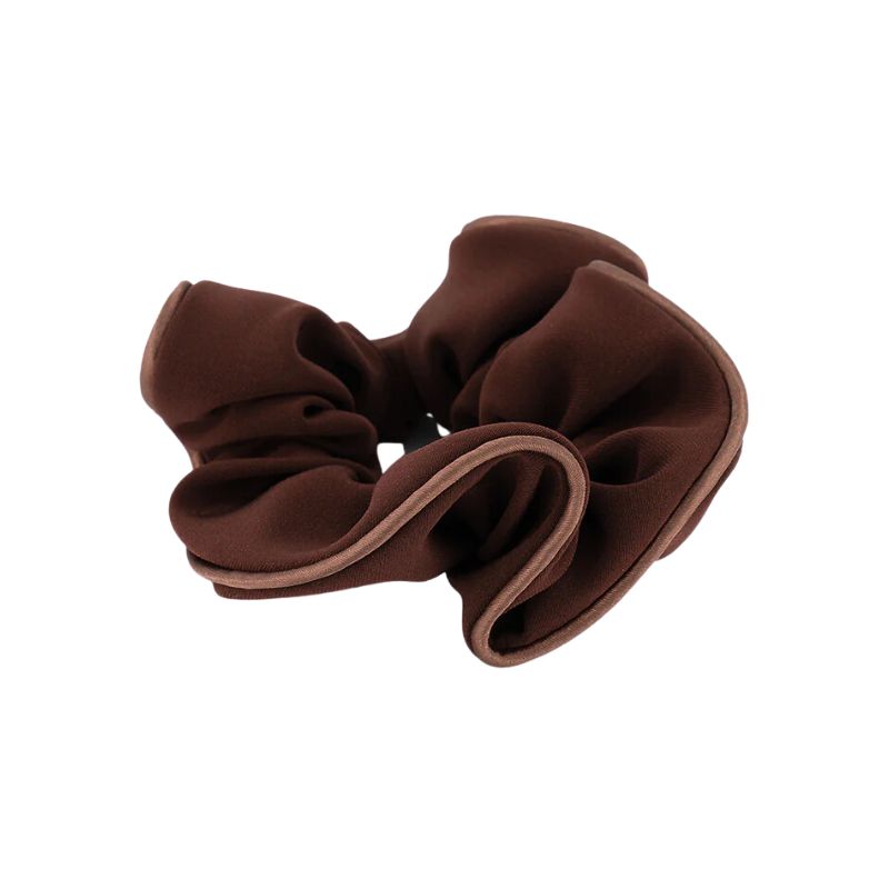 Alexandre de Paris Satin Scrunchie Café Alexandre de Paris Satin Scrunchie Café