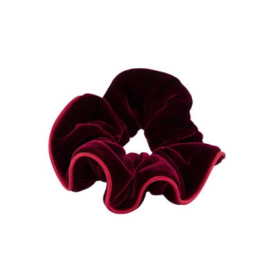 Alexandre de Paris  Satin Scrunchie rot