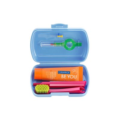 Curaprox Travel-Set blau