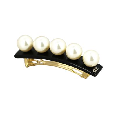 Alexandre de Paris Barette Perlen Oversize 6 cm Alexandre de Paris Barette Perlen Oversize 6 cm