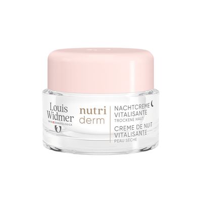 Widmer Nutriderm Nachtcreme Vitalisante parfümiert 50 ml Widmer Nutriderm Nachtcreme Vitalisante parfümiert 50 ml