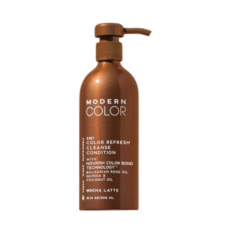 MODERN COLOR Mocha Latte 3-In-1 Color Refresh + Cleanse + Condition 300ml MODERN COLOR Mocha Latte 3-In-1 Color Refresh + Cleanse + Condition 300ml